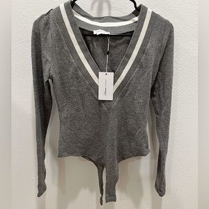 NWT Lovers and Friends Long sleeve Bodysuit